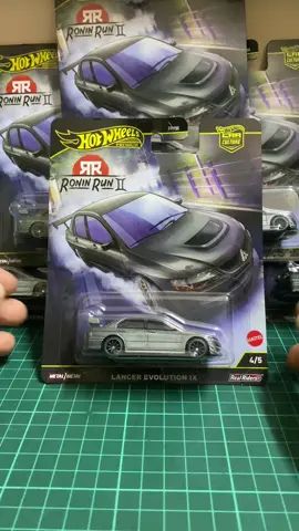 Hot Wheels Lancer Evolution IX Ronin Run II mendarat. Ada yang masih mencari ke? Cuba komen sikit siapa masih mencari.  Item lain masih ade stock lagi dkt beg kuning guys.  #hotwheelscollections #hotwheelsmalaysia #mntoyshustle #hotwheelsevolancer 