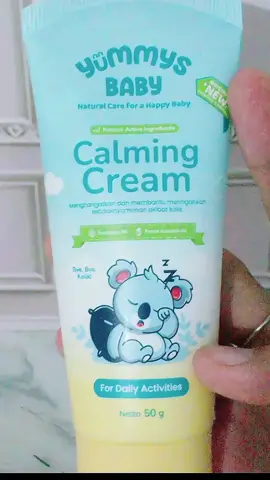 Sentuhan pertama yang bikin beda 💫 Calming cream ini bikin si kecil lebih nyaman, jadi bonding time makin hangat 💕 #cuanbabybersamayb #tenangsejaksentuhanpertama #yummysbabypilihanbunda #yummysbaby 