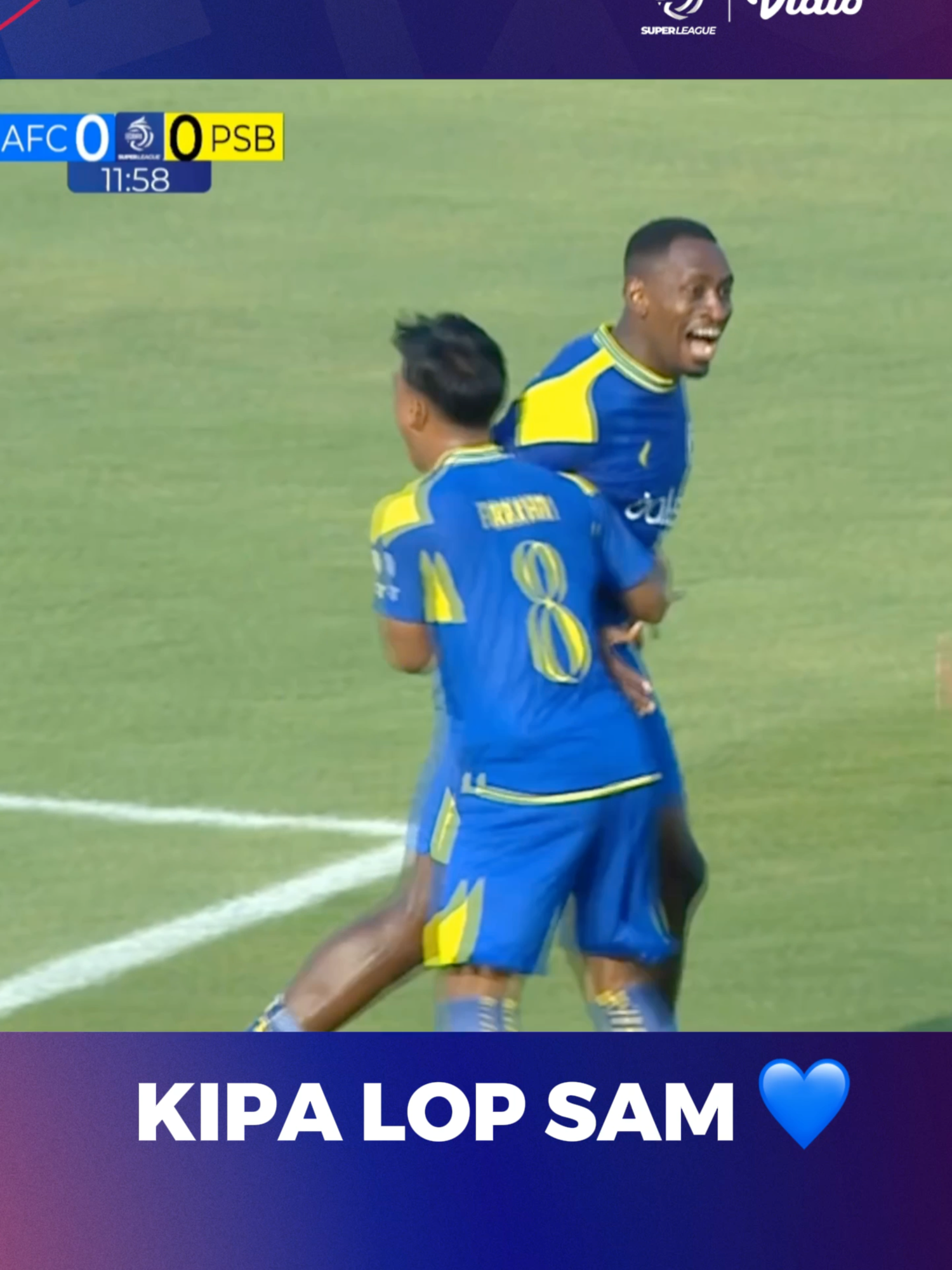 Arema membuka keunggulan di babak pertama. SASAJI 🦁💙