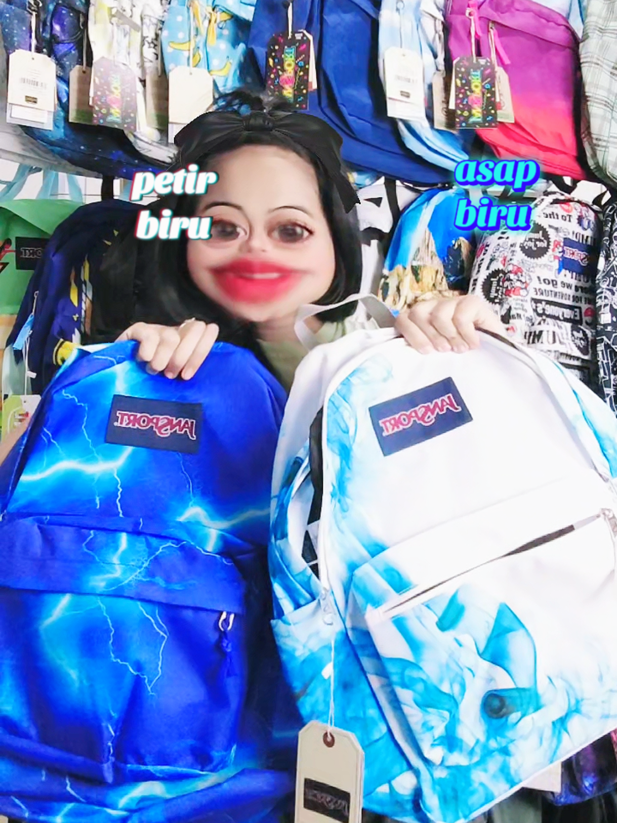 perkenalan tas part 2, gimanaaa? bagus kan! kalau bagus co nya di cornalizashop yah #jansport #premium #fyp #masukberanda #viralvideo 