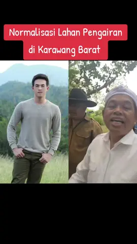#duet dengan @KANG DEDI MULYADI #kdm  #gubernurjawabarat  #karawang  #sawah  normalisasi lahan pengairan di Karawang Barat 