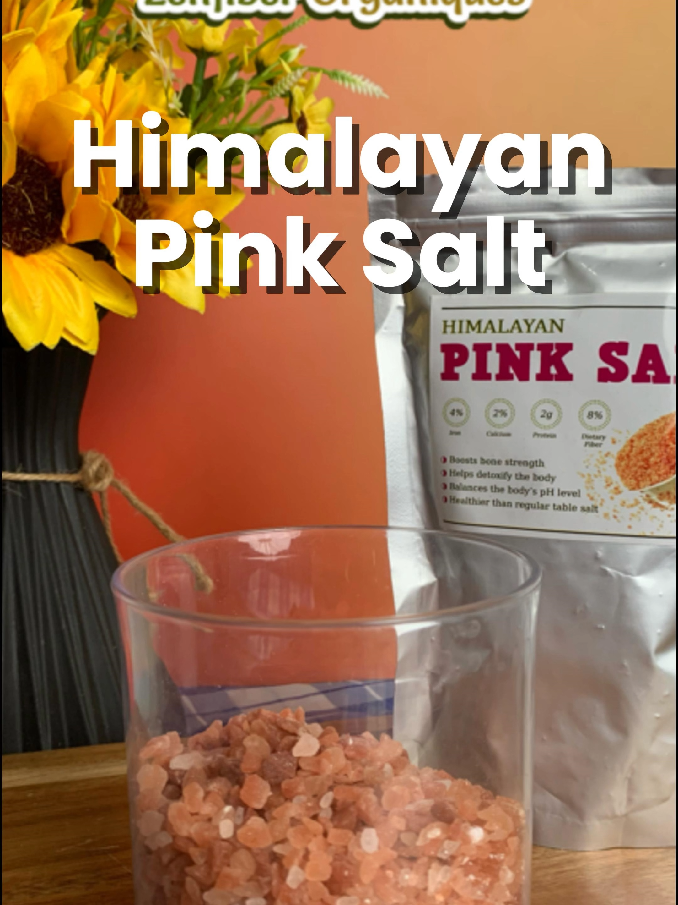 Elevate your everyday essentials.⬆️✨ Detox, restore, and realign with Zenfiber Himalayan Pink Salt. Check yours now! #zenfiber #tiktokmademebuyit #himalayansalt