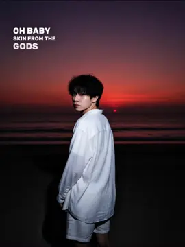 Gemini prompt: Make me look like i'm on a beach where its dark but someone took my picture from a flash and face is a bit glittery and glowing. In the background add the sunset like the sun has 98% set leaving purple red sky and its almost dark. The image is taken from behind my back and i've been told to turn for the picture. im wearing beach white outfit. (keep the face exactly the same as in the photo) #xyzabc #gemini #geminiai #fyp #trending 
