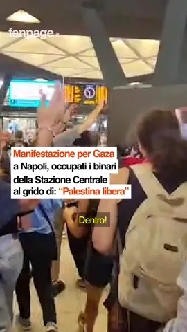 Binari occupati, circolazione ferroviaria bloccata. A Napoli, la protesta per Gaza è arrivata fino dentro la Stazione Centrale. Migliaia di manifestanti, partiti da piazza Garibaldi, hanno fatto irruzione sui binari fermando i treni e trasformando lo scalo in un luogo simbolo di mobilitazione. La protesta si inserisce nello sciopero generale indetto da USB, che oggi coinvolge trasporti, lavoratori pubblici e privati in tutta Italia. Lo slogan è uno: denunciare il genocidio del popolo palestinese. E mentre la città si prepara all’arrivo del Presidente della Repubblica Sergio Mattarella, nuove manifestazioni sono già annunciate per accompagnare la sua visita. Napoli diventa così il cuore della mobilitazione nazionale.