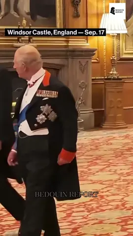 U.S. President Trump and King Charles at State Dinner with World Tech Leaders #Trump #UK #USA #News #FYP 