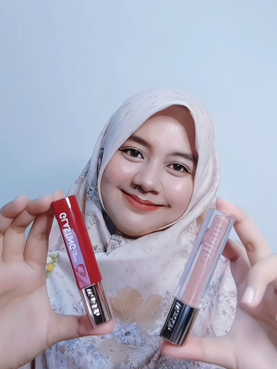 Ombre lips ala aku 💋 pakai 2 shade Wardah, hasilnya smooth & natural 🥰#HargaTerjangkauWardah #WardahLipCream #OmbreLips #SimpleMakeUp