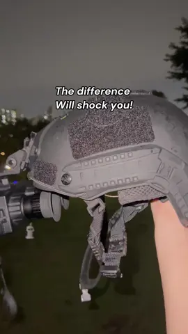 The difference will shock you 😎🤗#NVG #airsoft #nightvision #nightvisiongoggles #gift #adventure #tiktokshop 