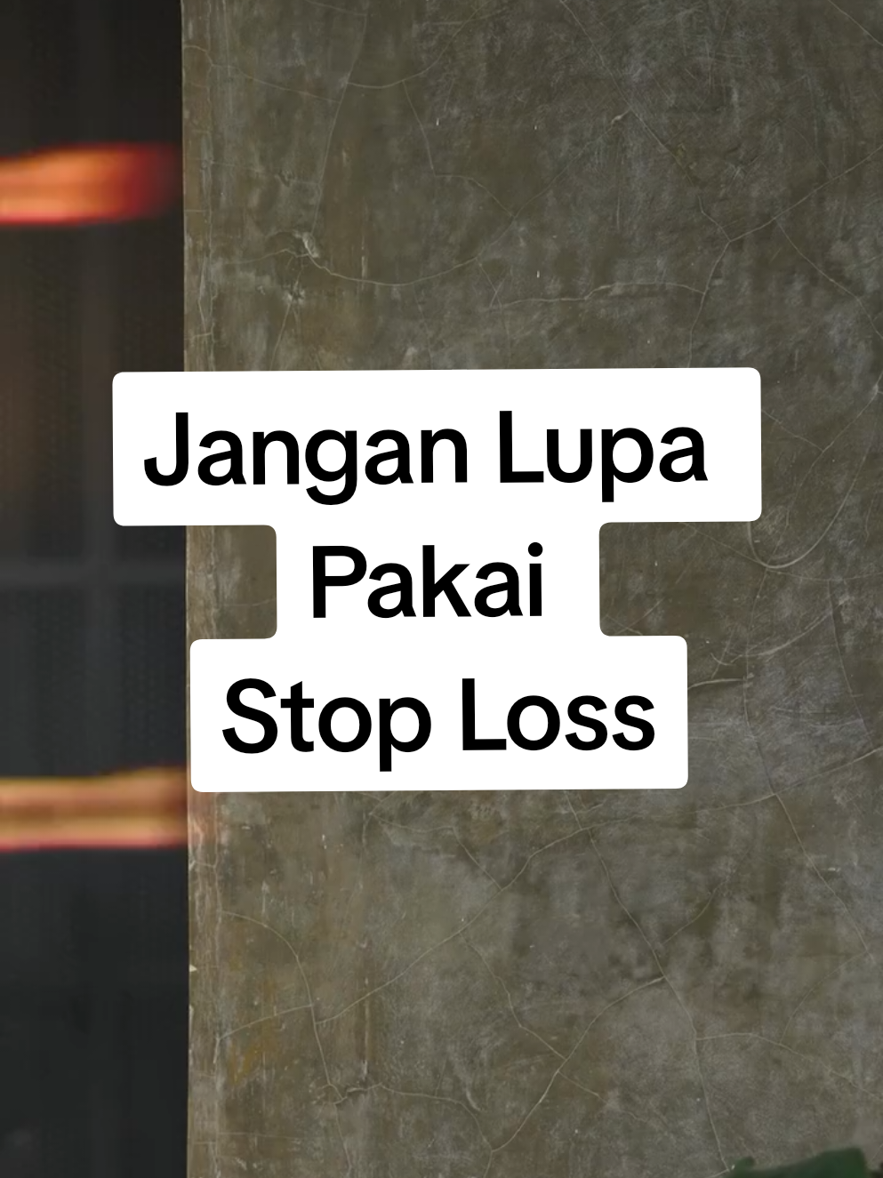 Jangan lupa pakai Stop Loss  sebagai trader harus tau batas dan resiko  #forextrader #forexeducation #forex #tradingforex #crypto 