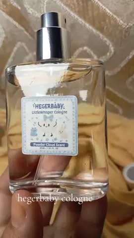 hegerbaby Cologne scent of baby powder #cologne #pabango #hegerbaby 
