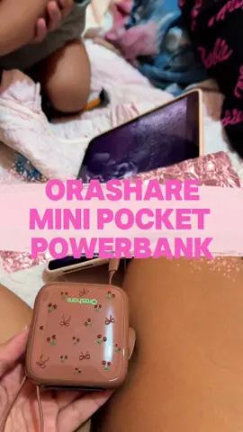 no more bitin movie bonding #orasharepcm10 #10000mah #minipocketpowerbank #builtincable #digitaldisplay
