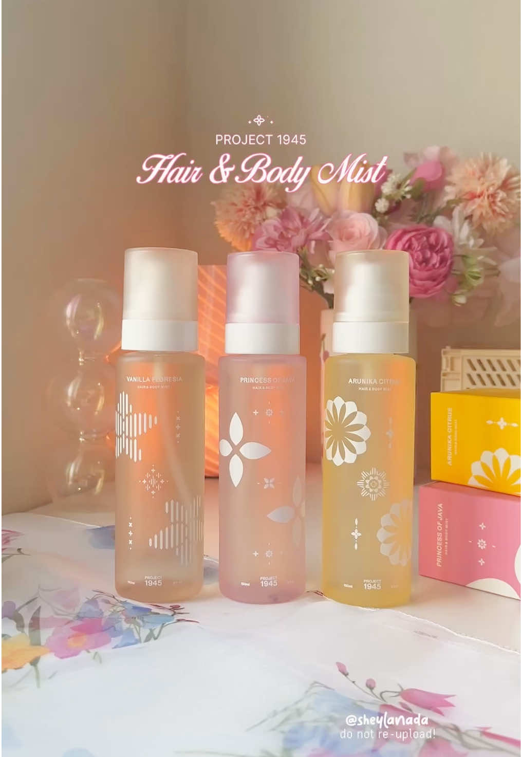 ₊⋆❀˖ | Soft girly harus coba Princess of Java, you're gonna LOVE this!🥹🌷🌸 @PROJECT 1945  #project1945 #project1945hbm #bodymist #rekomendasibodymist #softperfume 