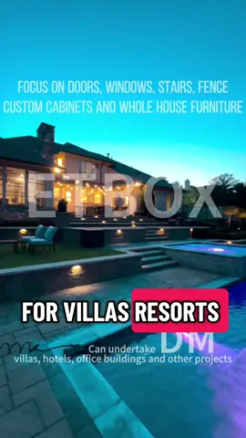 From luxury residences to resort developments, ET BOX provides developers, contractors, and designers with seamless one-stop B2B solutions. Our portfolio includes artistic staircases, high-end aluminum doors and windows, durable fencing, custom cabinetry, and full-home furniture packages. All products are made in our 4.3 million square foot production base and shipped factory-direct to your project site. 💡 Save time. Reduce costs. Elevate design. Partner with ET BOX and make every project effortless. #architect#builder#rh#B2B#windows#interiordesigner#design#wholesaleprice#furnituredesign#customfurniture#homeRenovation#bulkorder#hotelfurniture#builderlife#customcabinetry#interiorsolutions#diyhomedecor#restorationhardware#custombuilt #casementdoor#etbox#etboxfactory 
