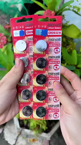 1 Ví 5 viên Pin Maxell CR 2032H loại dung lượng cao dùng thay cho remote điều khiển từ xa cho xe máy, ô tô #pincr2032 #pinmaxell #pinmaxellcr2032 #huongtichcuc74#huongchiase74 