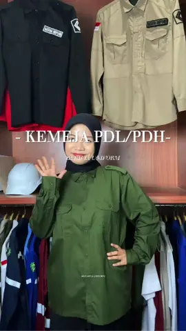Cocok untuk kampus, komunitas, dll 🤩 #seragam #atasan #pdl #fyp #kemeja 