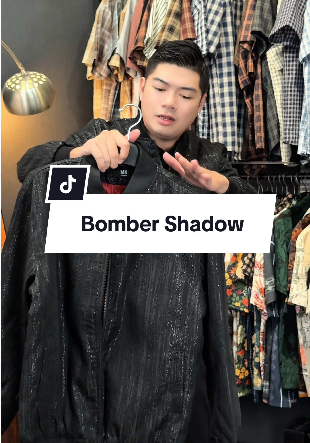 Bomber gấm mê mẩn ae ơi 😊  #thaodambao  #mkclever  #aobombernam 
