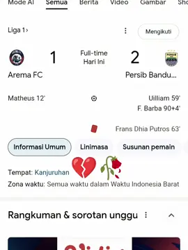 terimakasih sib sudah datang ke stadion Kanjuruhan dan selamat atas kemenangannya😥😓😭😢#CapCut #fyyyyyyyyyyyyyyyyyyy #sepakbola #aremafcxpersibbandung #terimakasihbandung