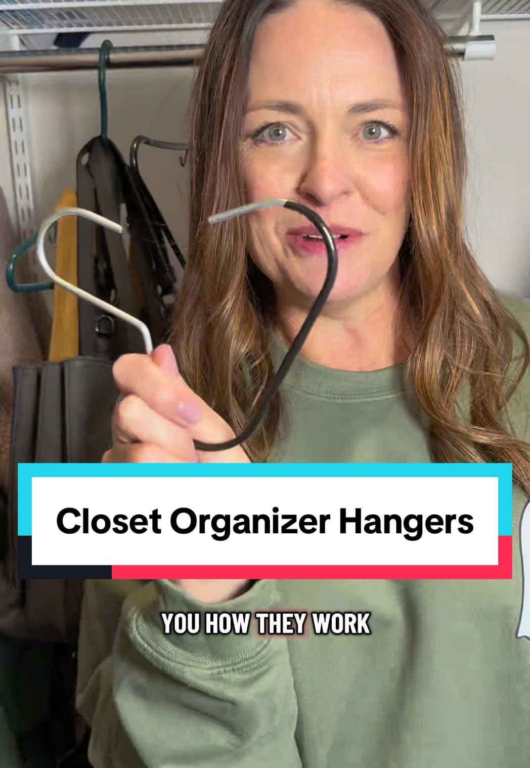 Who knew getting organized could be this easy and affordable? 🪄✨ These hangers upgrade you closet space. #hangers #closetorganization #organizedhome #organize #homehacks 