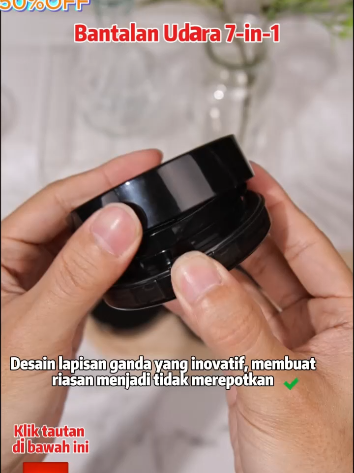 💕POV: first date tp takut keujanan😭satu produk make up ini yang nggak akan pernah bisa kita lewatin😍 #onlyou #onlyoubeauty #skinbarrier #cushion #makeup #cushion7in1 #powder #onlyounique #glowaircushion #makeupflawless 250922-0-lp11-fsqd