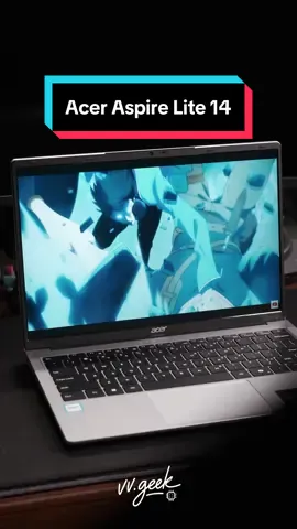Acer Aspire Lite 14 — tipis 1 cm, bobot cuma 1,1 kg, tapi performa tetap kenceng! ✔ Layar IPS 14” WUXGA, bezel tipis, bisa rebah 180° ✔ Intel®️ Processor N150 / Intel®️ Core™️ 3 Processor N355 ✔ RAM 8GB (up to 16GB) + SSD NVMe super cepat ✔ Baterai tahan 10 jam 🔋 Gaming tipis-tipis? Valorant 70-80 FPS & Genshin Impact 40-50 FPS masih aman 🎮 Harga mulai 5 jutaan aja + promo Acer Day 2025 sampai 30 Sept 2025! #vvgeek #AcerAspireLite14 #AcerDay2025 #INTEL @Acer Official Store 