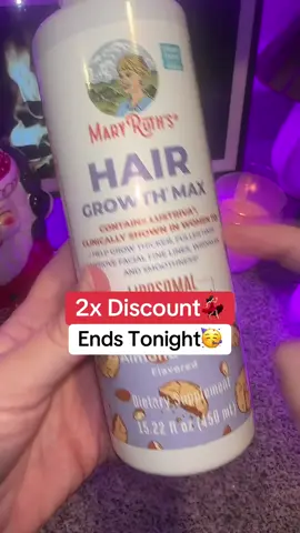 Mary Ruth’s Hair Growth Max Women’s Products  Women 30+ Women 40+ Trending Products Must Buy Flash Sale Discount #SuperBrandDay #BuyNow #TikTokShopDeals #TikTokShopCreatorPicks #TikTokShopLaborDaySale — final price may vary with promos & coupons @MaryRuth's 