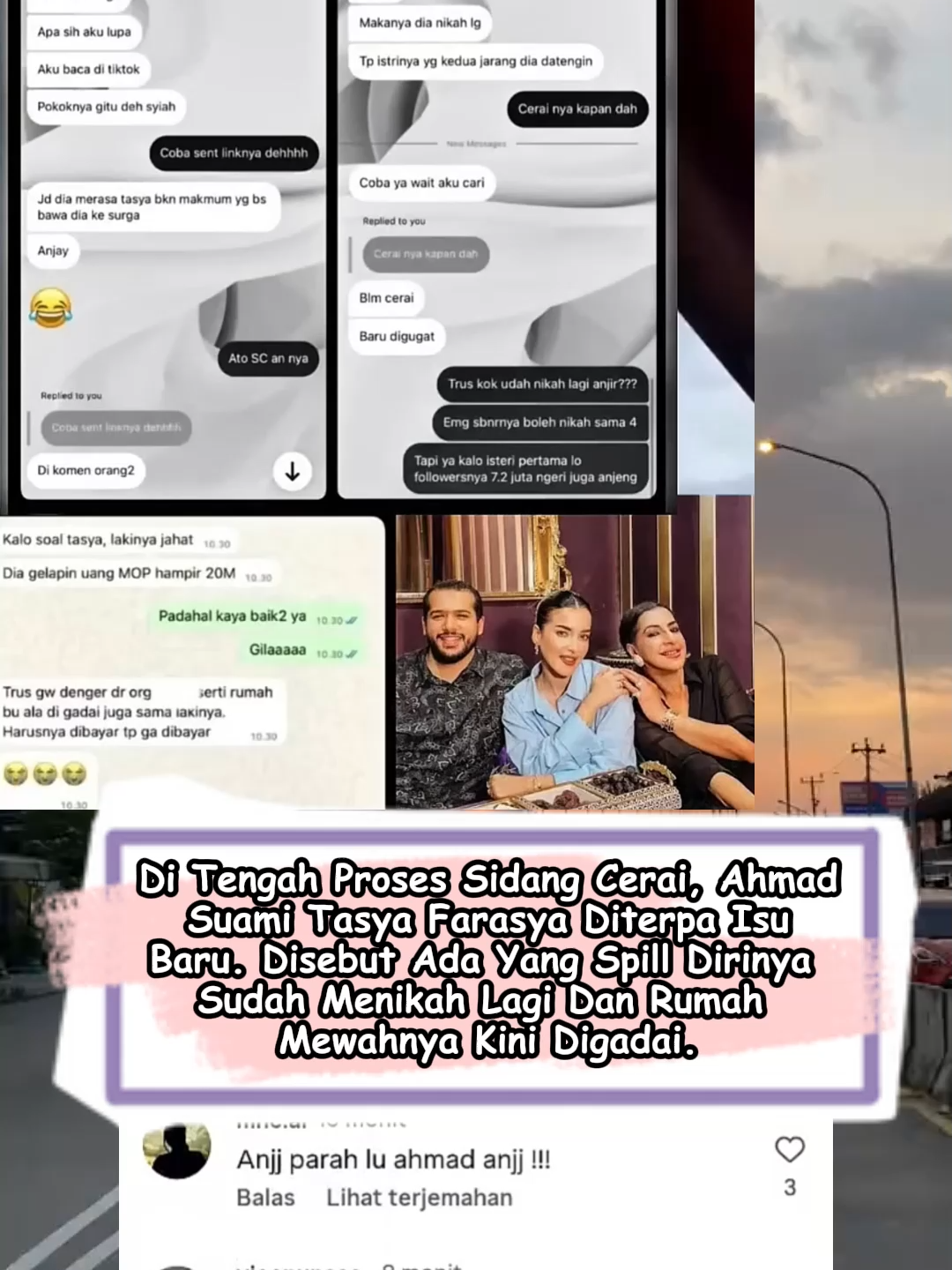 Di tengah proses cerai , Ahmad suami Tasya Farasya diterpa isue disebut sudah menikah lagi jadi sorotan! 🤫 Penasaran sama videonya? Jangan nyesel ketinggalan, langsung klik link di bio! 💥 #trending #sultan88 #viral #beritaviral #tasyafarasya #ahmadassegaf