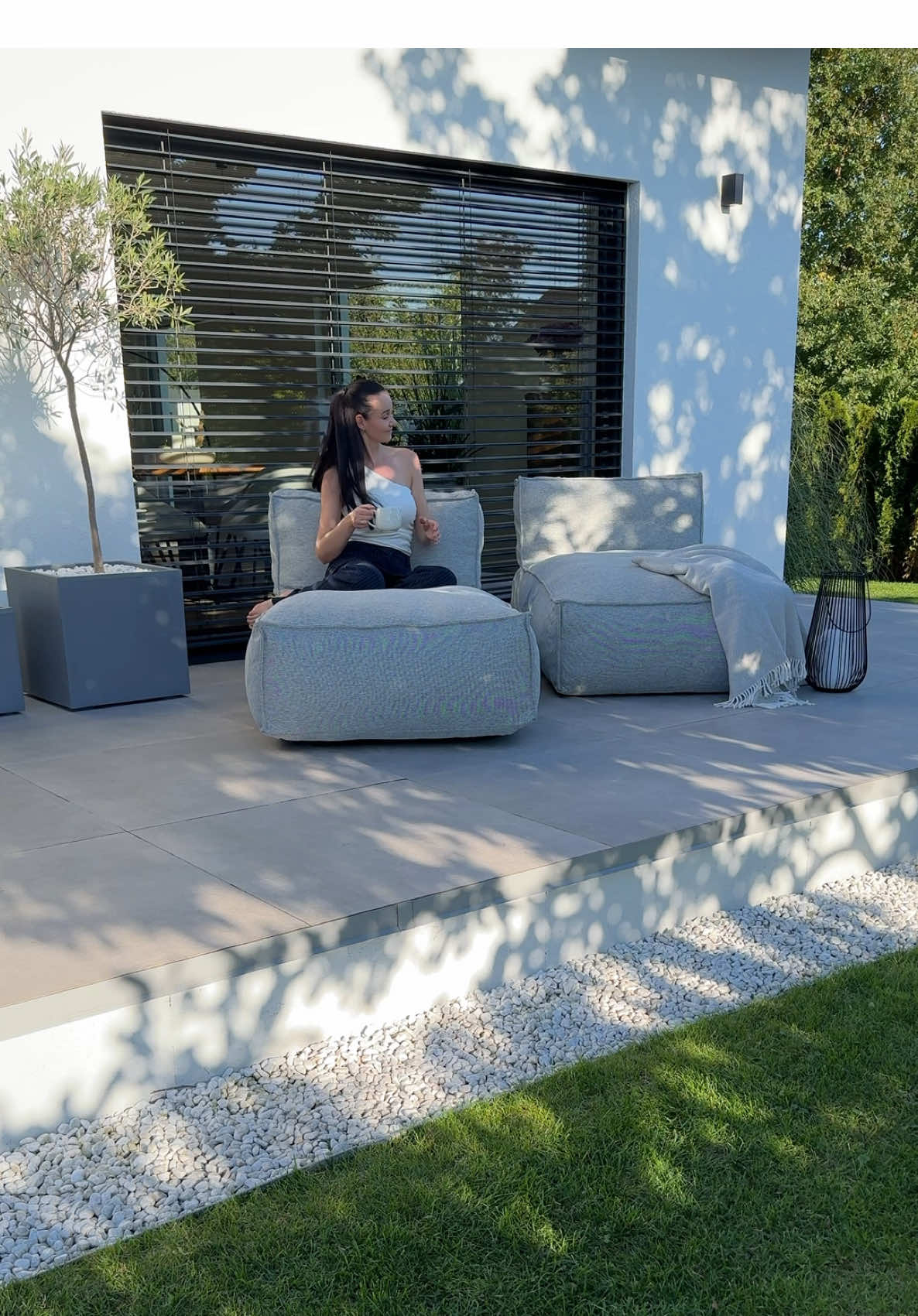 Unboxing 2 new outdoor sunbeds 🩶 #unboxing #sunbed #outdoorfurniture #summerhouse #loungechair 