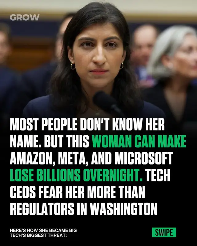 Lina Khan is not just a regulator; she’s changing how the world thinks about Big Tech. Before stepping into the FTC chair, she was already shaping policy debates through research and public speaking. Her influence goes beyond lawsuits. She’s inspiring a new generation of antitrust scholars and advocates, pushing governments worldwide to question the power of tech giants. Even companies that survive her scrutiny feel pressure to rethink their business models. Her approach combines legal strategy with public awareness, making corporate power a topic for everyday discussion. Follow for more