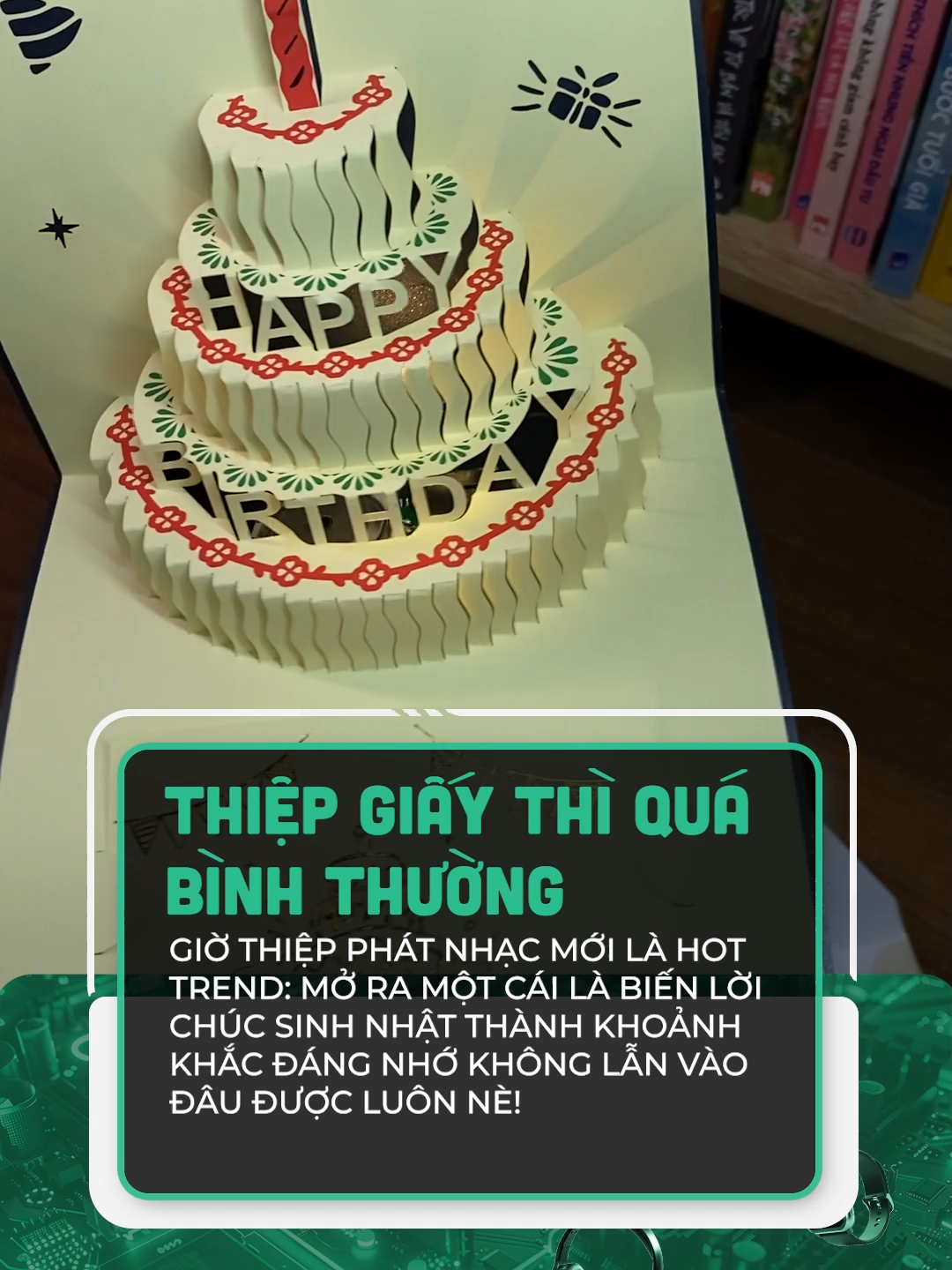 Cái này mới ấn tượng #tiktokgiaitri #tiktokviral #congnghe #clmedia #cltech #celebnetwork #thiep #sinhnhat