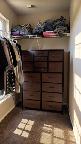 From socks to sweaters, there’s a drawer for everything 😉 #ClosetUpgrade #FurnitureGoals #BedroomInspo #SmartStorage #sof16yja 