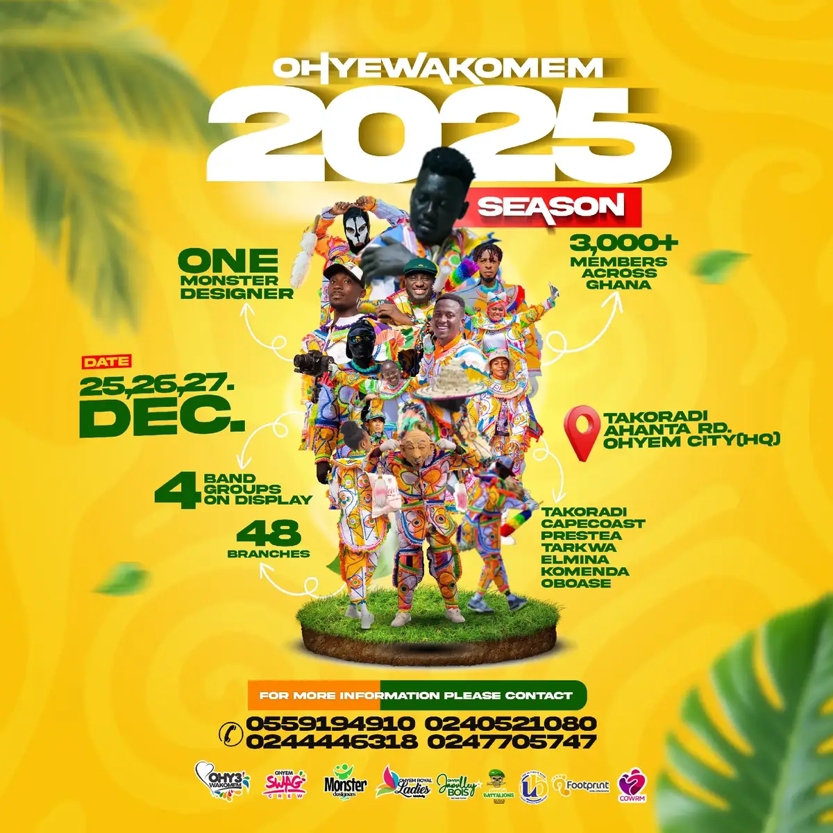 Are you ready for Ohyewakomem 2025 Season? #BeyondGr8tness  #OneBigFamily #AtanfoAy3Yawa