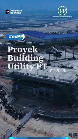 Hai #SahabatPP! Saat ini PTPP sedang mengerjakan Bangunan Utility milik PT Chandra Asri Alkali (CAA) Terletak di Kawasan Industri Nasional Krakatau di Cilegon, proyek ini merupakan bagian dari Proyek Strategis Nasional dan menjadi proyek lanjutan dari pekerjaan Land Preparation di lokasi yang sama. Bangunan Utility PT CAA berdiri di lahan seluas 1,84 hektare dan terdiri dari 8 gedung dan 11 fasilitas lainnya. Lingkup pekerjaan PTPP adalah pembangunan Maintenance Office & Workshop, HSE & Security Building, Laboratory Building, Electrical Building, serta Piping Installation. Hingga kini, progress pekerjaan sudah mencapai 45,97%. Kita doakan semoga pembangunannya berjalan dengan lancar yahh #SahabatPP! Yuk langsung kita #exPPlore bareng! #EmpoweringTheFuture #PProudPProject 