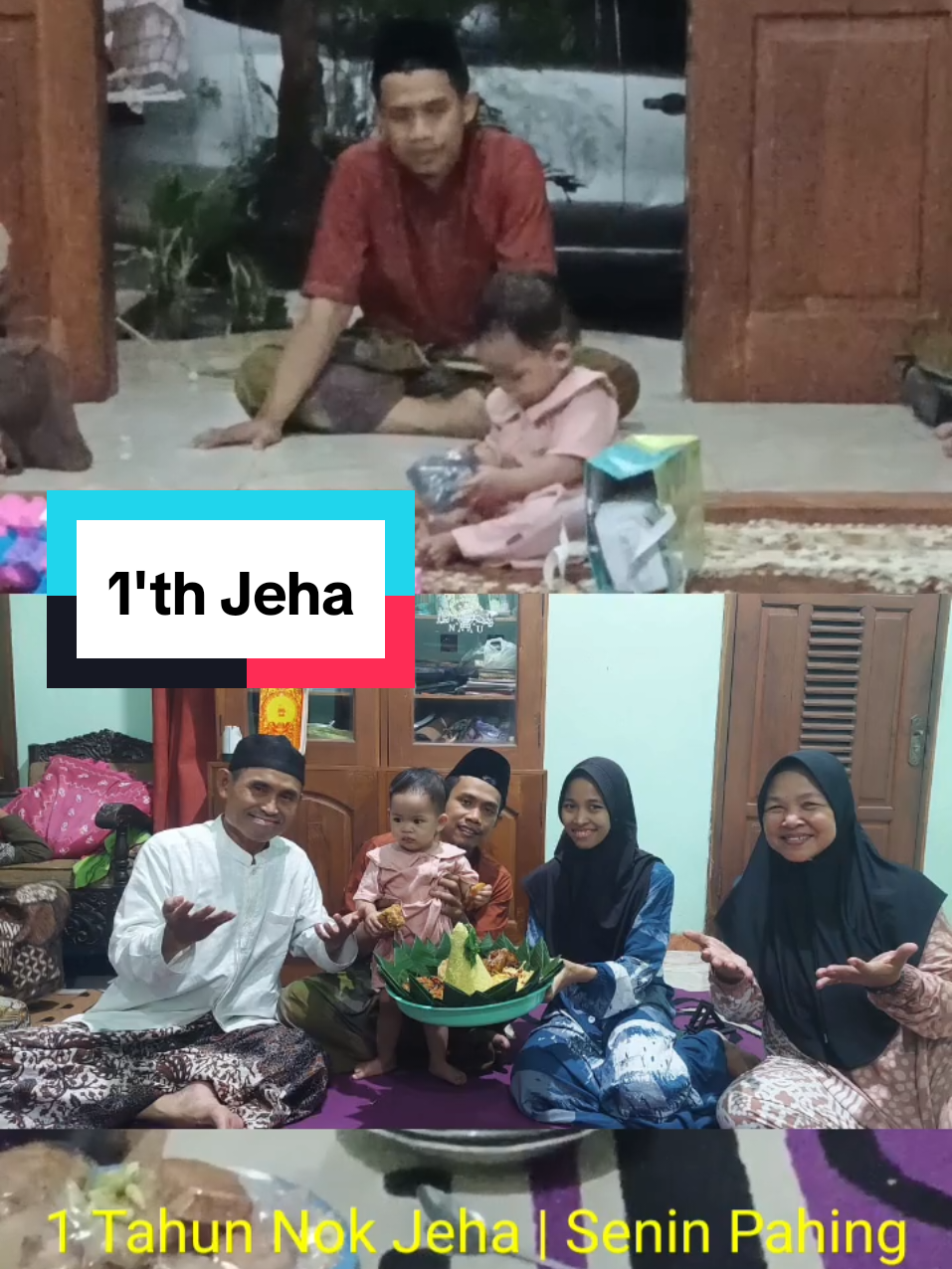 Nok Jeha Berulang Tahun ke-1 pada 1 R. Akhir 1447 disambut dengan Selawatan #HariUlangTahun #SelawatanNabi #Rasulan #JehaUlangTahun1 #ModalKontenDoang 