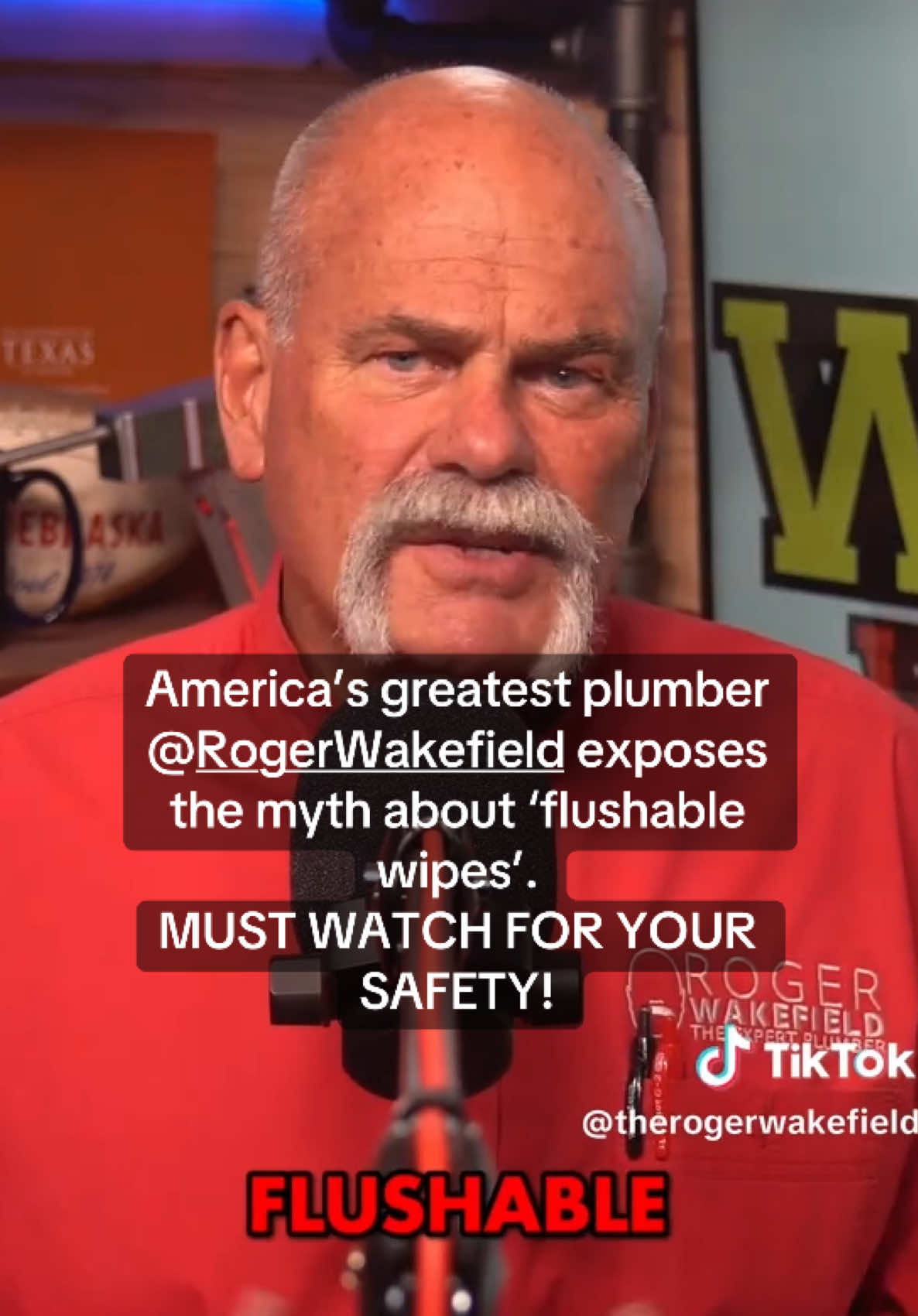 @Roger Wakefield gives a great explanation of the hazards of using toilet wipes. 👏🏻 #nowetwipes #plumbingrepair 