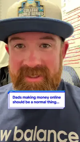 Let’s normalize dads making money online too! #digitalchampiondads #makemoneyonline #onlineincome #digitalmarketing #sidegigfordads 
