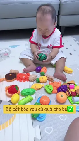 Đồ chơi cắt bóc rau củ quả cho bé yêu #xuhuongtiktok #fpyシ #viralvideo 