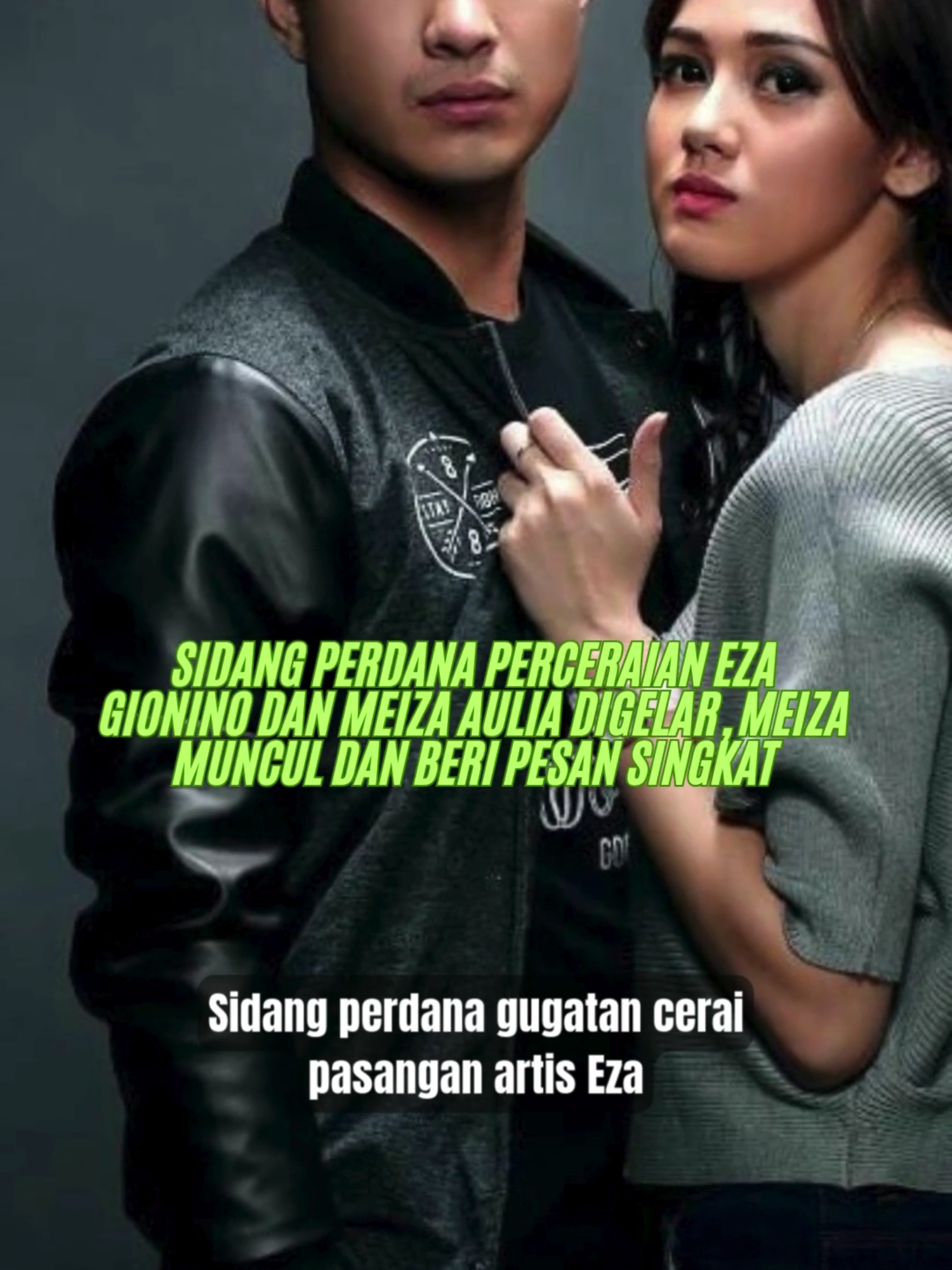 Sidang Perdana Perceraian Eza Gionino dan Meiza Aulia Digelar, Meiza Muncul dan Beri Pesan Singkat  Sidang perdana gugatan cerai pasangan artis Eza Gionino dan Meiza Aulia Coritha resmi digelar di Pengadilan Agama Cibinong pada Senin (22/9/2025). Momen ini menjadi penampakan pertama Meiza di depan publik setelah mengajukan gugatan tersebut. Meiza tiba di pengadilan dengan tampil sederhana. Saat disambut wartawan, ia hanya melontarkan kata-kata singkat disertai senyum. 