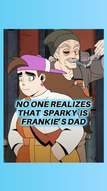 No one realizes that Sparky is actually Frankie’s dad #fyp #tiktokgemscontest #knightofguinevere #glitch #danaterrace 
