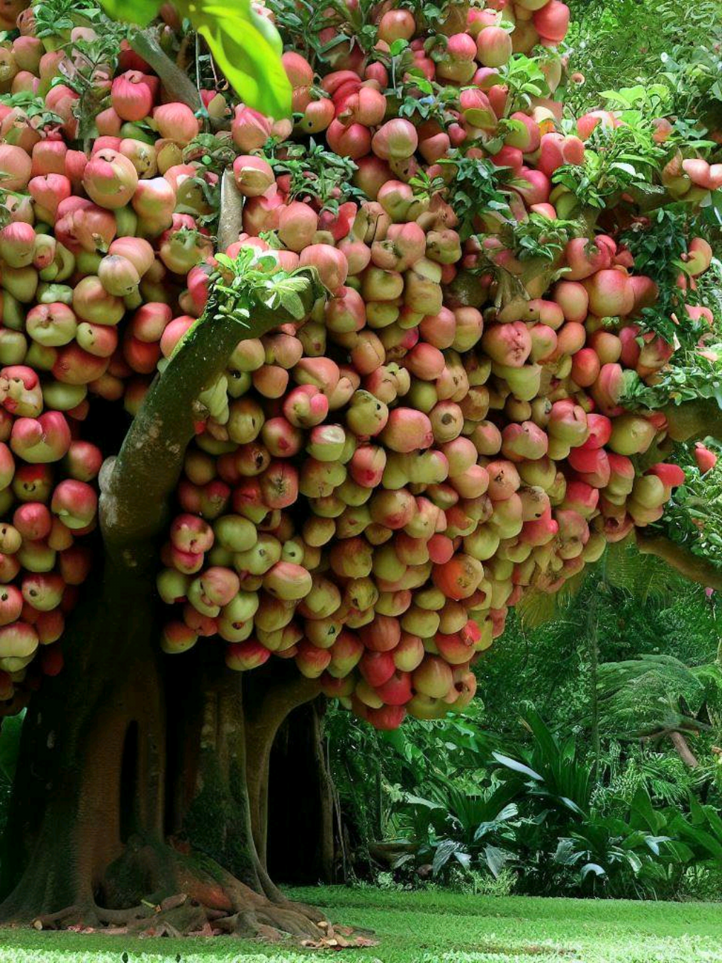 How to growing apple fruit 🍑  #foryoupage #grow #fruit #plants #garden 