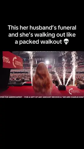 Walking out like a packed walkout is crazy work 💔 #fc26 #charliekirk #fyp #walkout #erikakirk