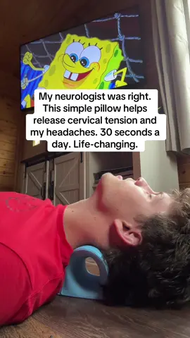 Best for after work. Back to $30 soon though😭 #neckpain #neckpillow #painrelief 