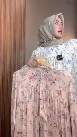 Daisy Dress Gamis Panjang Rayon motif model lengan lonceng #dresspanjang #dressgamis #dressrayon #gamiskekinian 