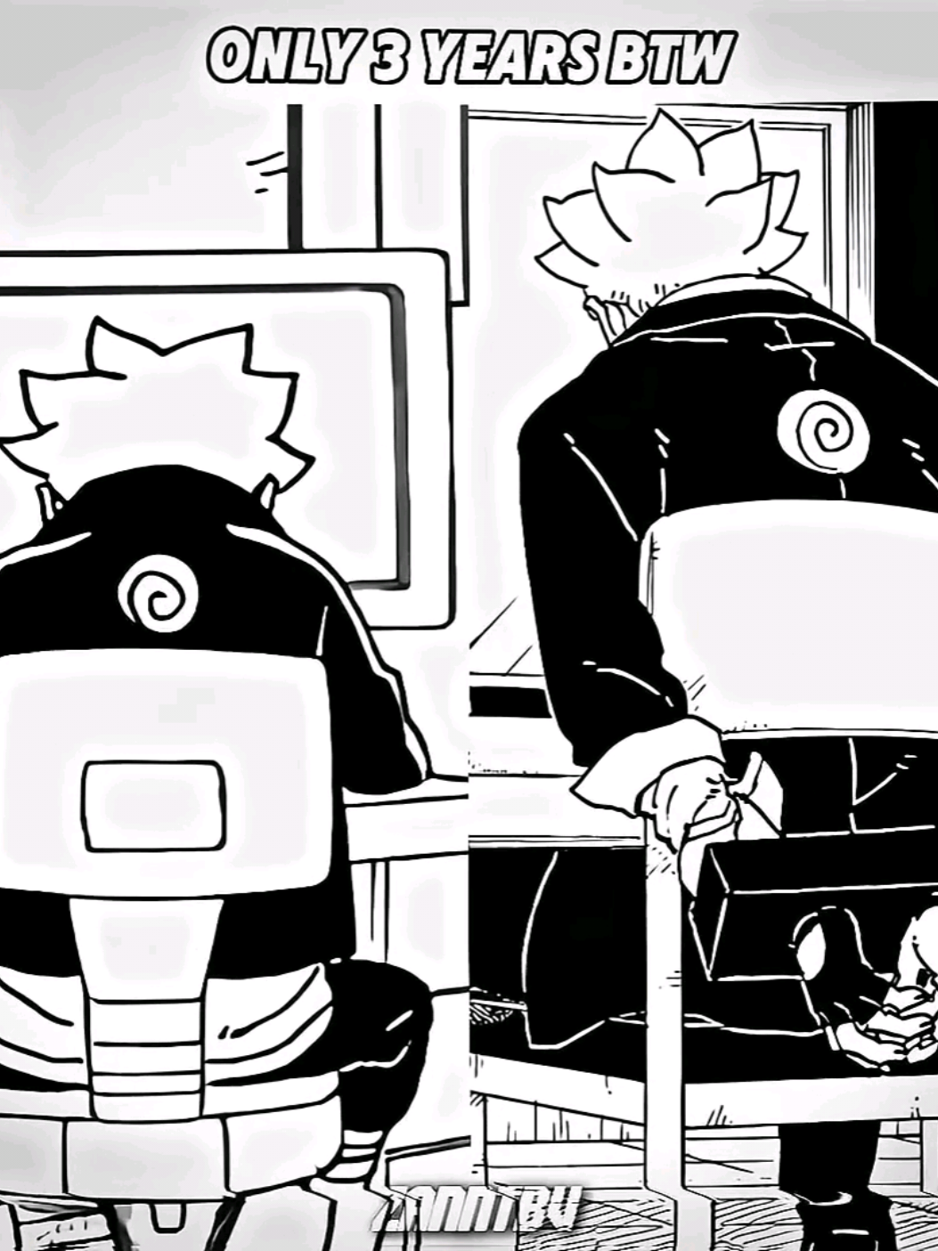 Only 3 Years BTW 🥶👿🛐 #boruto #borutouzumaki #borutonarutonextgenerations #borutotwobluevortex #zanntbv 