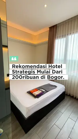 Rekomendasi hotel dekat stasiun Bogor mulai dari 200ribuan. #RedTravelers #BerkeSans #Hotel #Bogor #staycation 