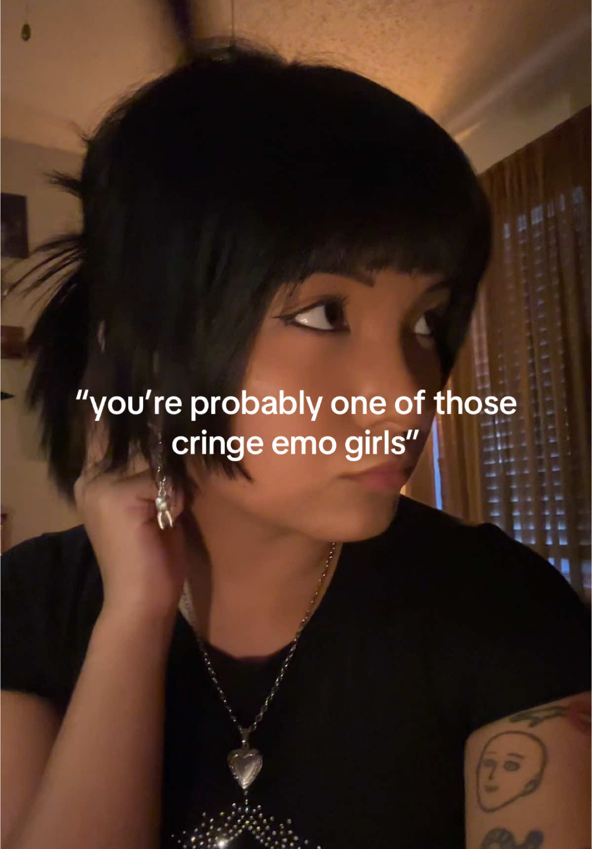 No offense to lil peep (rip) and his fans  #alt #alttiktok #emo #emogirl #relatable 