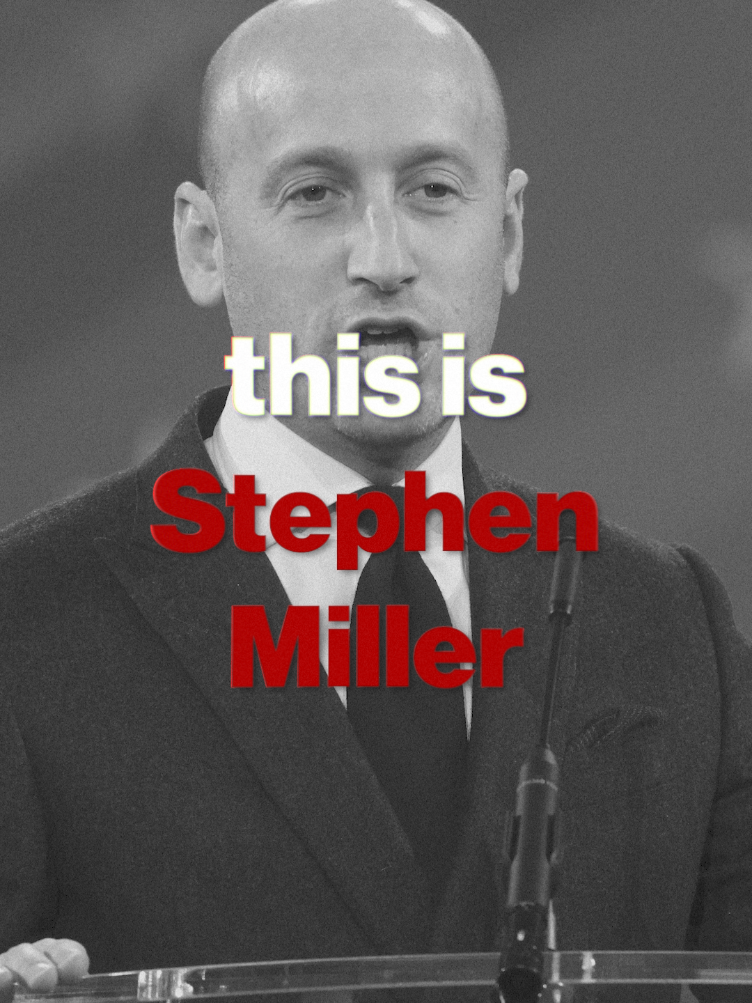 Top White House official Stephen Miller gives Nazi speech at Charlie Kirk memorial #usa #charliekirk #stephenmiller #farright #fyp