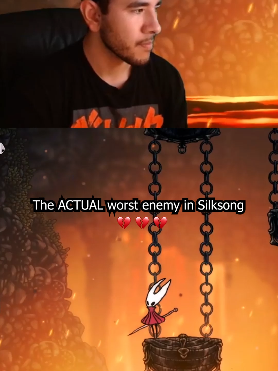 the worst enemy in silksong#gaming #twitch #streamer #trendingreels #fyp #silksong
