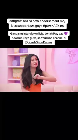 Ganda ng interview ni Ms. Jonah Kay aza. nood na kayo guys sa YouTube channel ni @Jonah Sison Ramos .   https://youtu.be/_RuiwNrGMew?si=yR3gzGLk8Qgd6Kum and let's support aza sa new endorsement niya let's #purchAZe na...  #fyp #fyppppppppppppppppppppppp #azmartinez #dearface 
