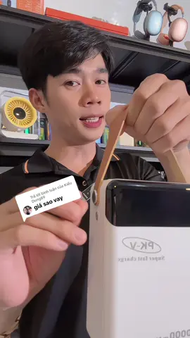 Trả lời @Kiều Dung89 Sạc dự Phòng Siêu dung lượng 100.000 Mah #sacduphong #sacduphongsieudungluong #sacduphong100000mah #chusureview 