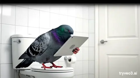 #veo3 #pigeon #skibidi #fyp 