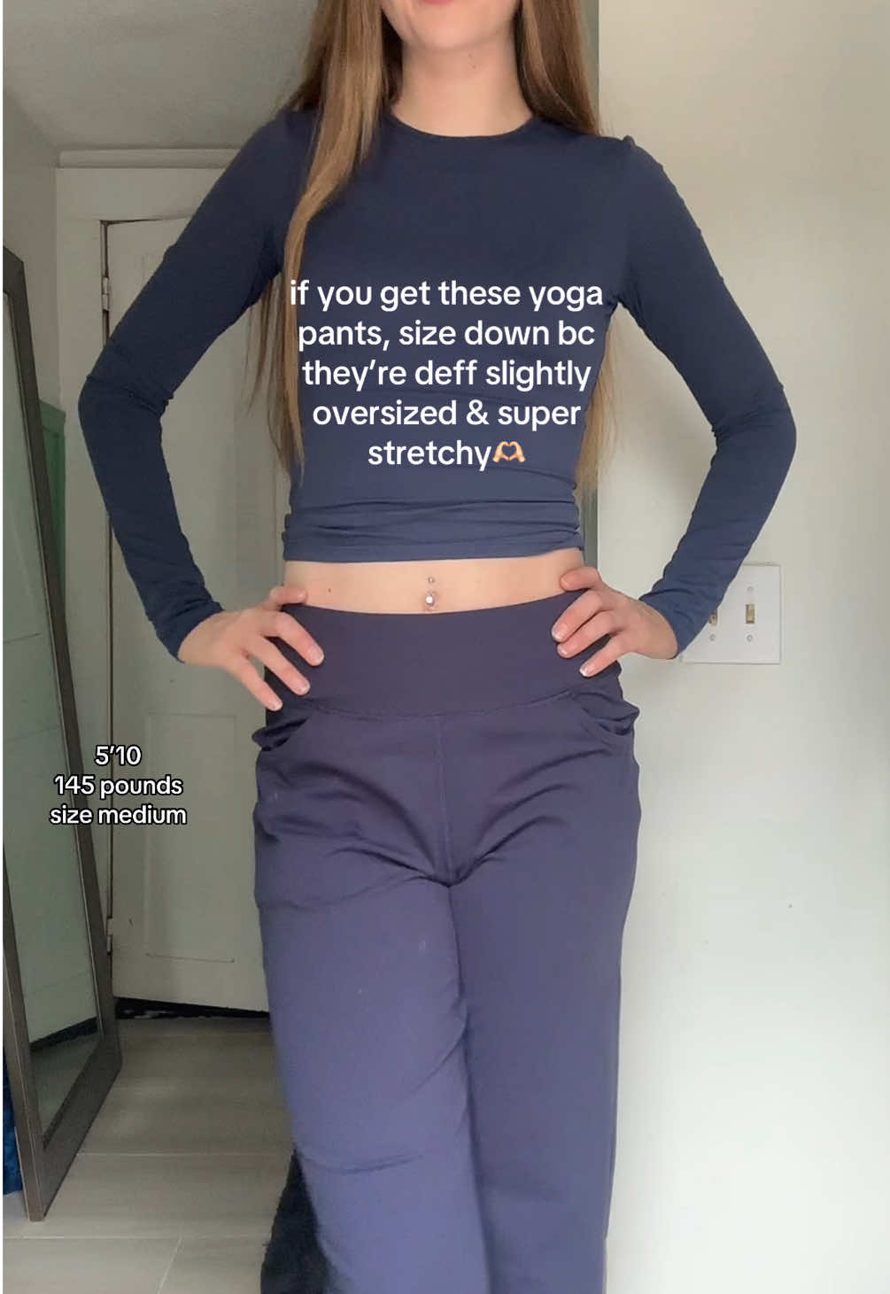 slightly big BUT they’re long enough ☺️ that’s really all I care about #yogapants #wideleg #falldealsforyou #tiktokshoprestocksale #tiktokshopcreatorpicks #tiktokshopfalldealsforyou #viral #fyp #tiktokshopsquadup #spotlightfinds @ESOFT 